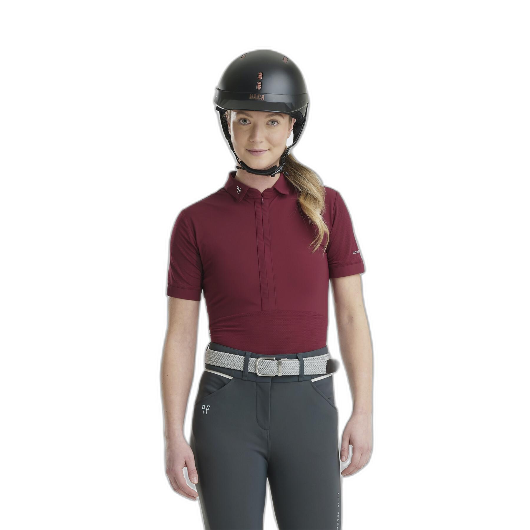 Women's riding polo shirt Horse Pilot Aeromesh