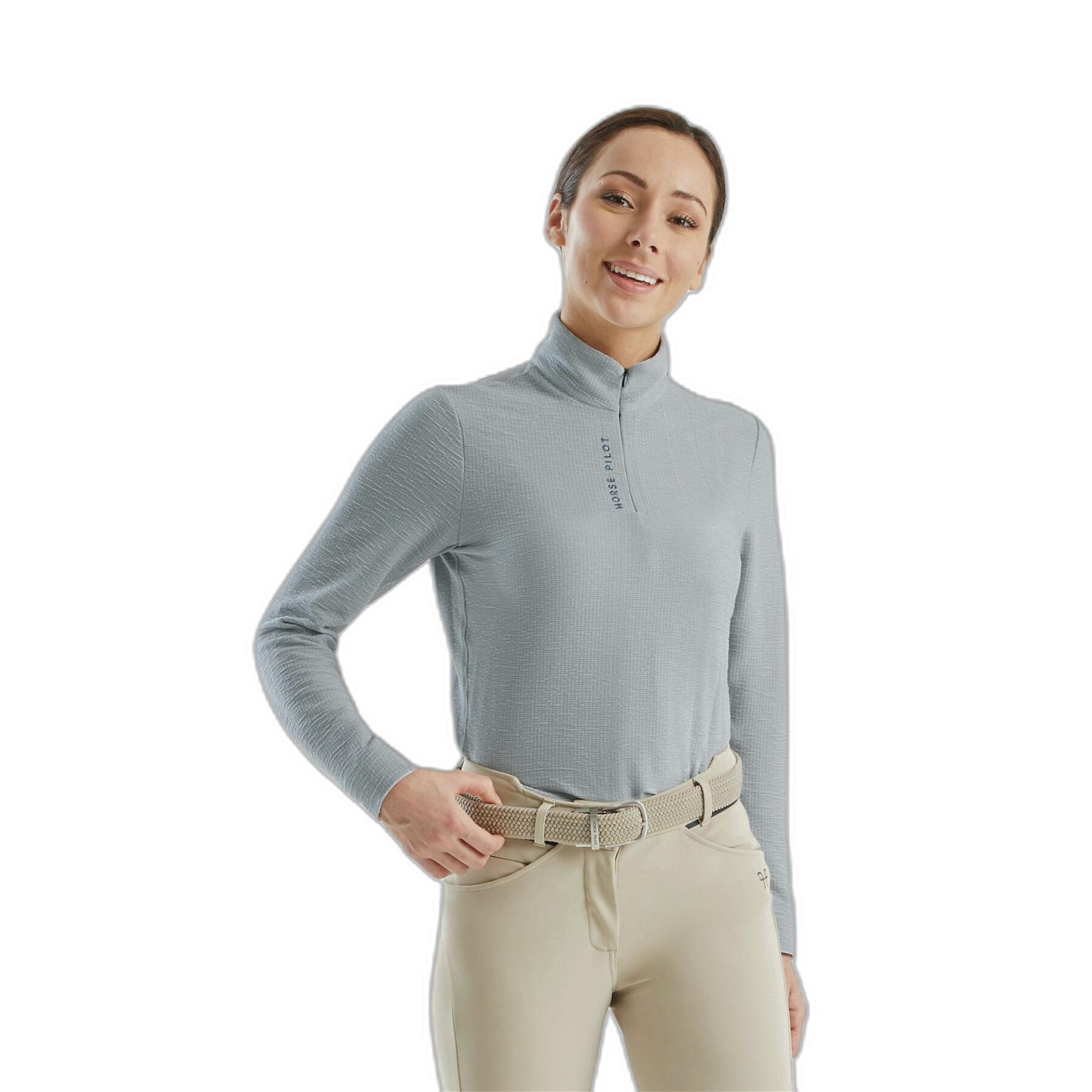 Women's long sleeve T-shirt Horse Pilot Suntech