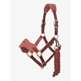 Halter and lead rope set for horse LeMieux Vogue