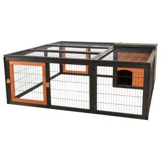 Small animal enclosure with wooden cover Trixie Natura